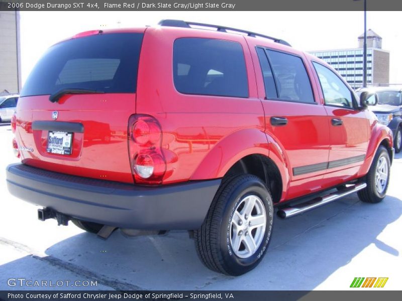 Flame Red / Dark Slate Gray/Light Slate Gray 2006 Dodge Durango SXT 4x4