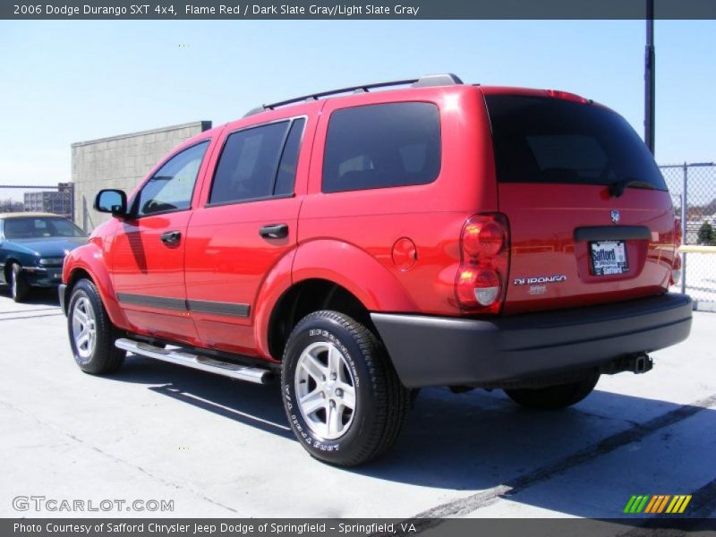 Flame Red / Dark Slate Gray/Light Slate Gray 2006 Dodge Durango SXT 4x4