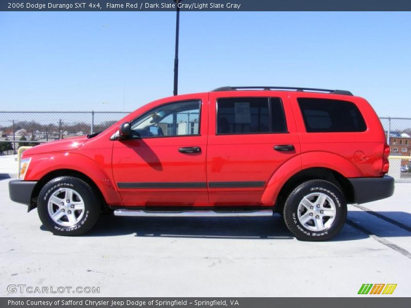 Flame Red / Dark Slate Gray/Light Slate Gray 2006 Dodge Durango SXT 4x4