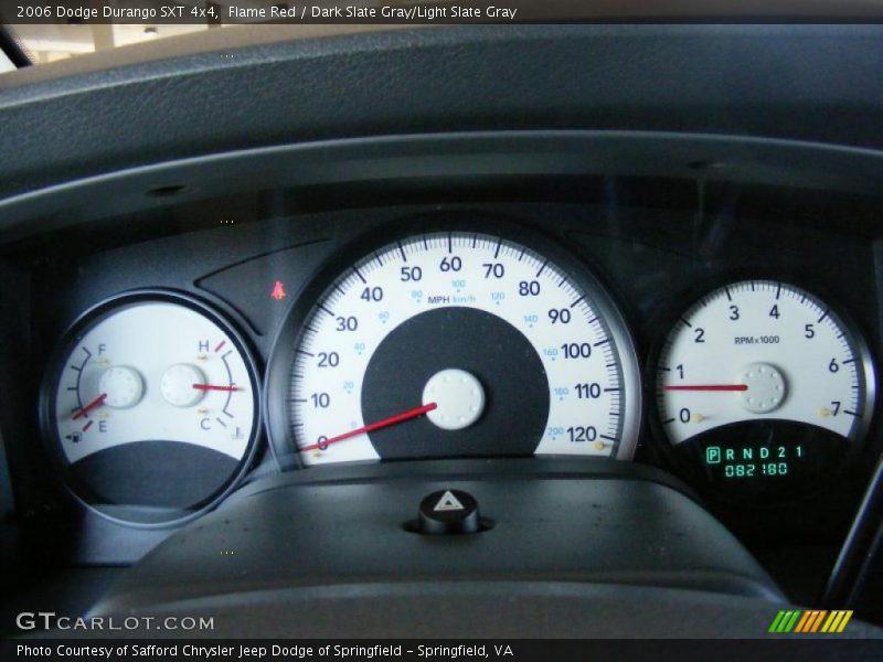 Flame Red / Dark Slate Gray/Light Slate Gray 2006 Dodge Durango SXT 4x4