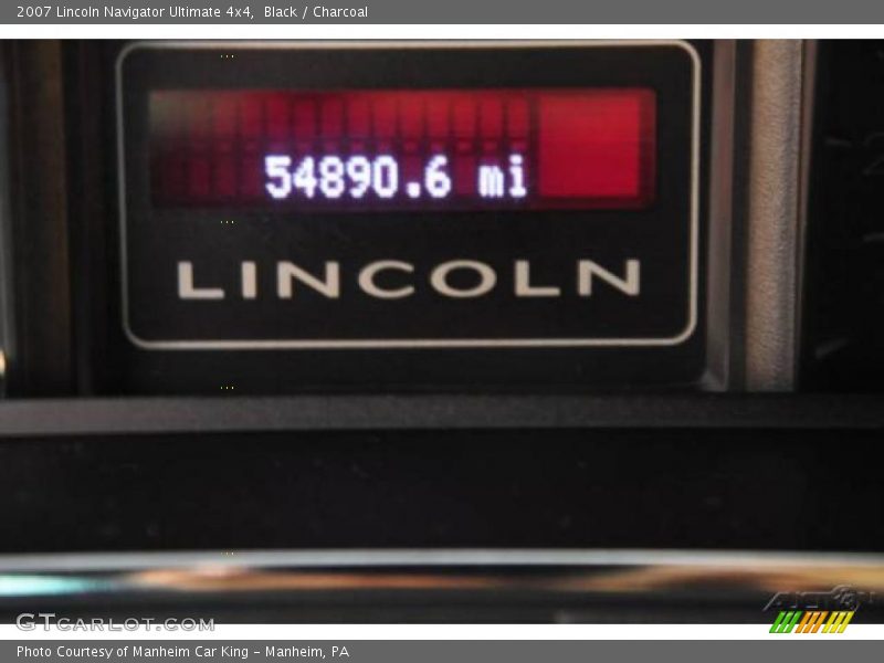 Black / Charcoal 2007 Lincoln Navigator Ultimate 4x4