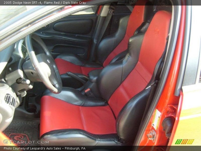 Flame Red / Dark Slate Gray 2005 Dodge Neon SRT-4