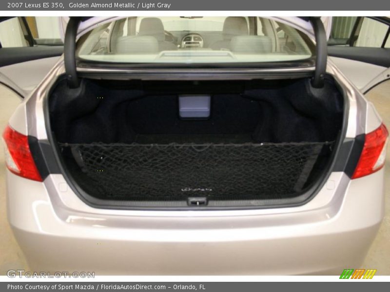 Golden Almond Metallic / Light Gray 2007 Lexus ES 350