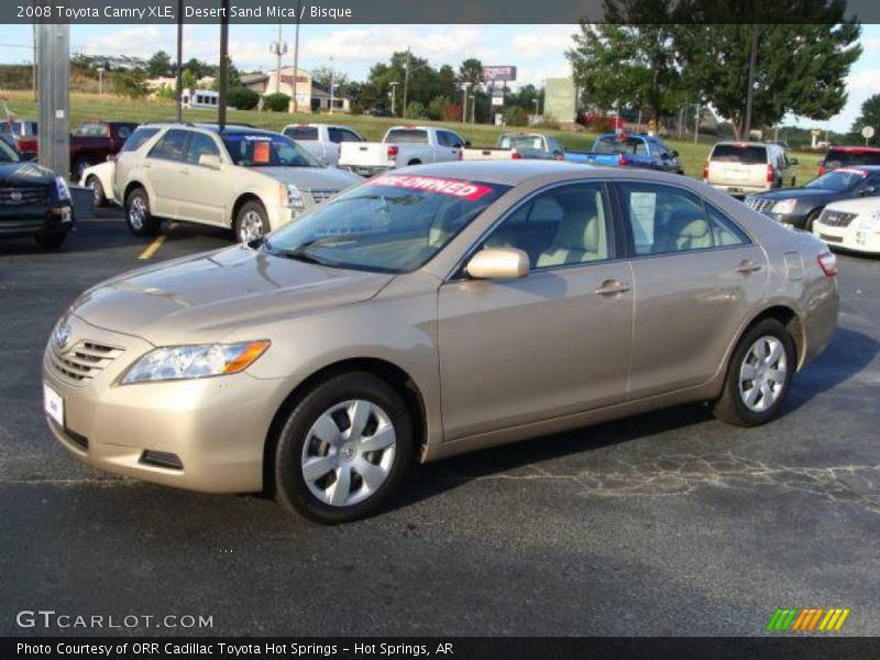 Desert Sand Mica / Bisque 2008 Toyota Camry XLE