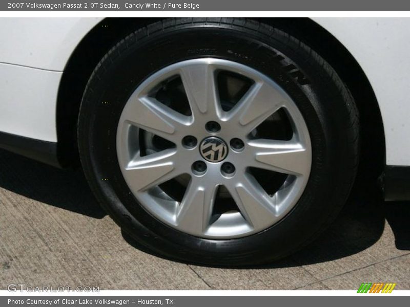 Candy White / Pure Beige 2007 Volkswagen Passat 2.0T Sedan
