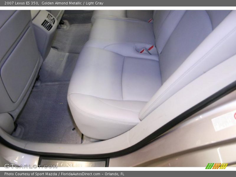 Golden Almond Metallic / Light Gray 2007 Lexus ES 350