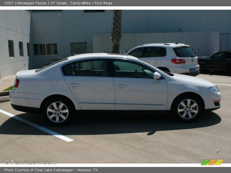 Candy White / Pure Beige 2007 Volkswagen Passat 2.0T Sedan