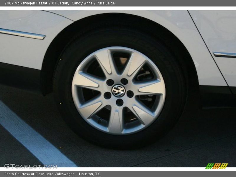 Candy White / Pure Beige 2007 Volkswagen Passat 2.0T Sedan