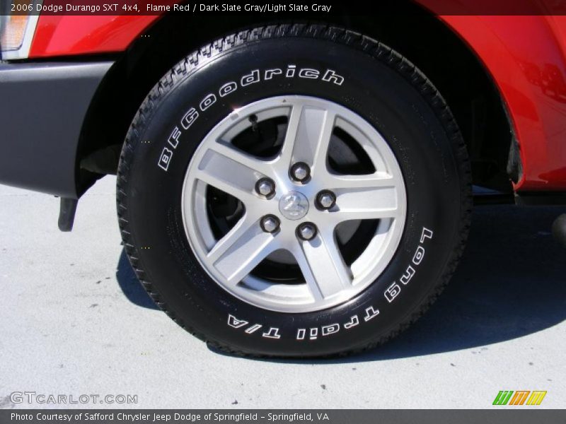 Flame Red / Dark Slate Gray/Light Slate Gray 2006 Dodge Durango SXT 4x4