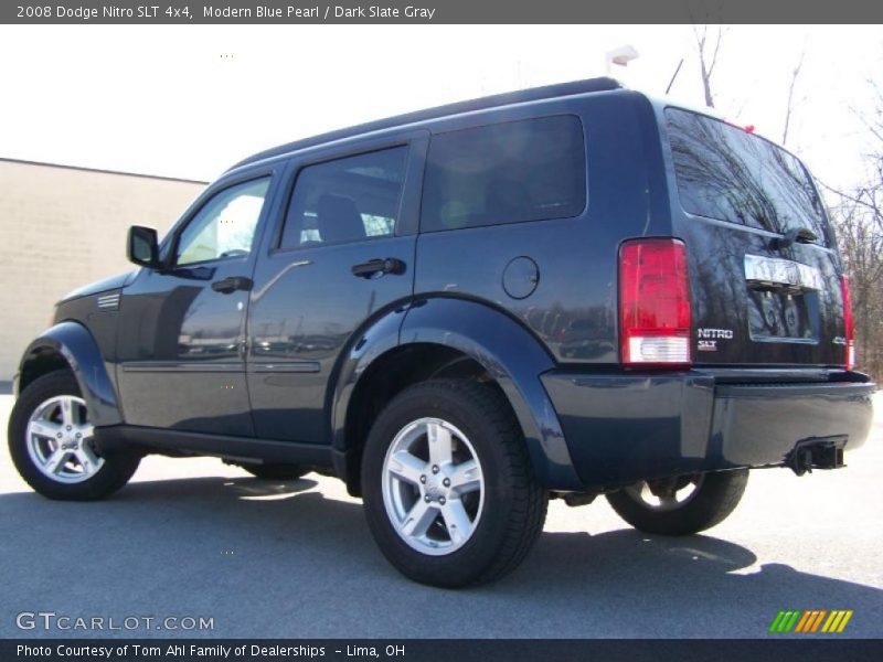 Modern Blue Pearl / Dark Slate Gray 2008 Dodge Nitro SLT 4x4