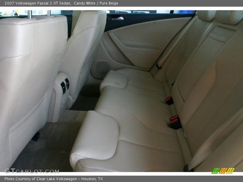 Candy White / Pure Beige 2007 Volkswagen Passat 2.0T Sedan