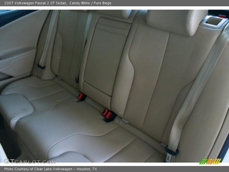 Candy White / Pure Beige 2007 Volkswagen Passat 2.0T Sedan