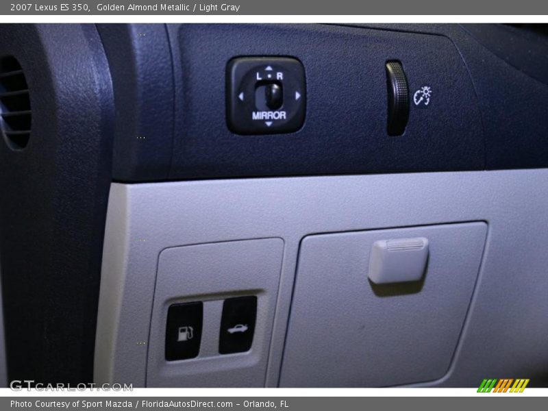 Golden Almond Metallic / Light Gray 2007 Lexus ES 350