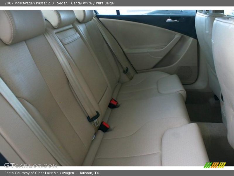 Candy White / Pure Beige 2007 Volkswagen Passat 2.0T Sedan