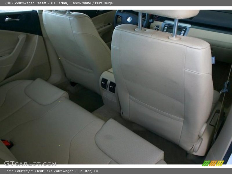 Candy White / Pure Beige 2007 Volkswagen Passat 2.0T Sedan
