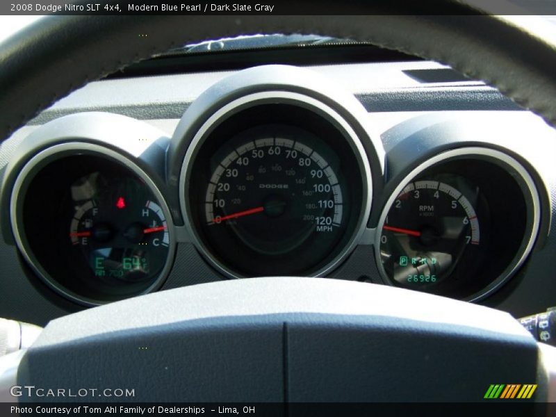 Modern Blue Pearl / Dark Slate Gray 2008 Dodge Nitro SLT 4x4