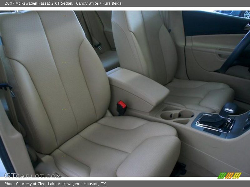 Candy White / Pure Beige 2007 Volkswagen Passat 2.0T Sedan