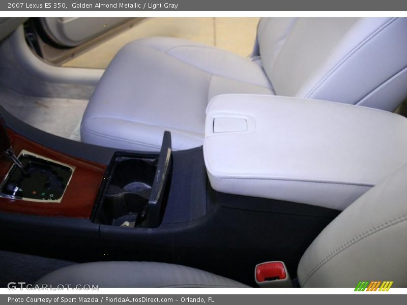 Golden Almond Metallic / Light Gray 2007 Lexus ES 350