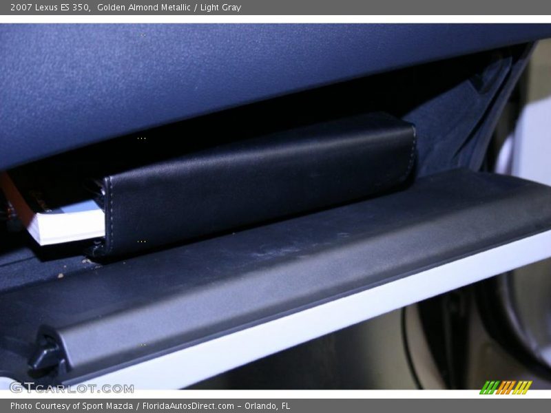 Golden Almond Metallic / Light Gray 2007 Lexus ES 350