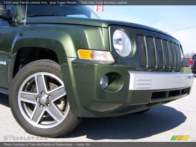Jeep Green Metallic / Dark Slate Gray McKinley Leather 2009 Jeep Patriot Limited 4x4