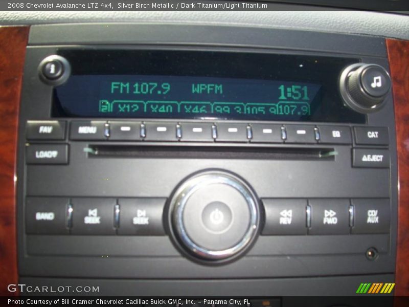 Silver Birch Metallic / Dark Titanium/Light Titanium 2008 Chevrolet Avalanche LTZ 4x4