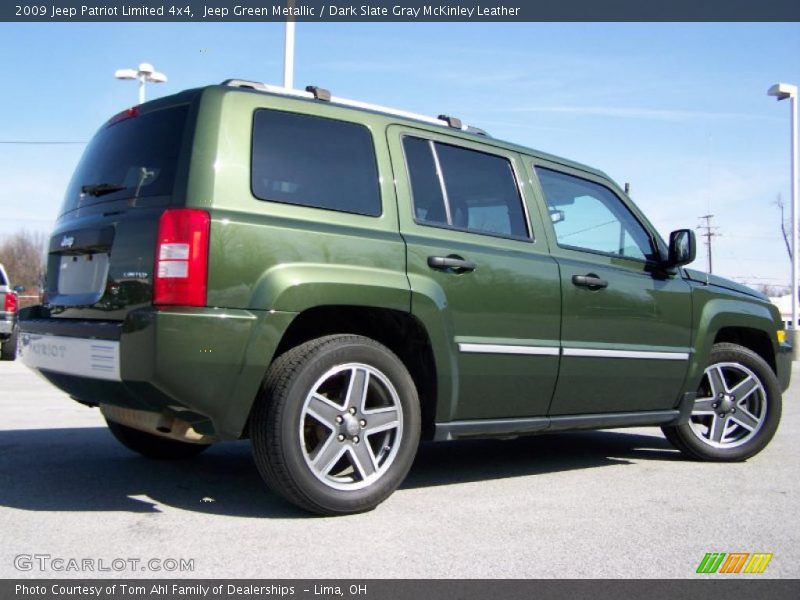 Jeep Green Metallic / Dark Slate Gray McKinley Leather 2009 Jeep Patriot Limited 4x4
