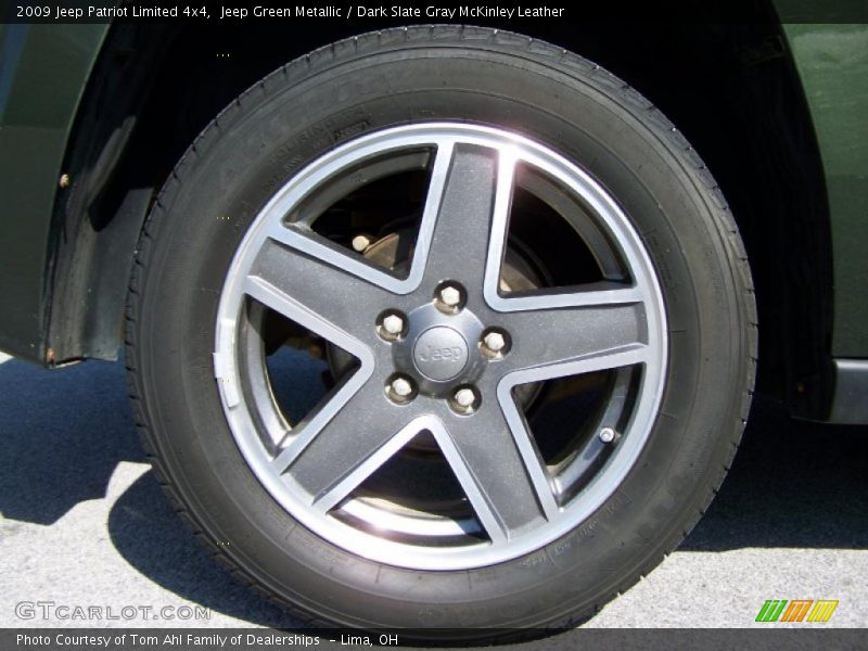 Jeep Green Metallic / Dark Slate Gray McKinley Leather 2009 Jeep Patriot Limited 4x4