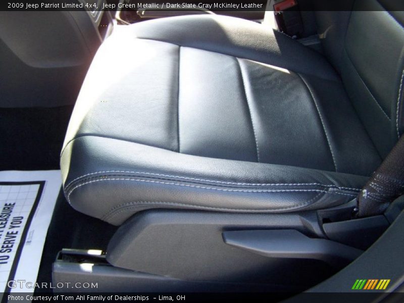 Jeep Green Metallic / Dark Slate Gray McKinley Leather 2009 Jeep Patriot Limited 4x4