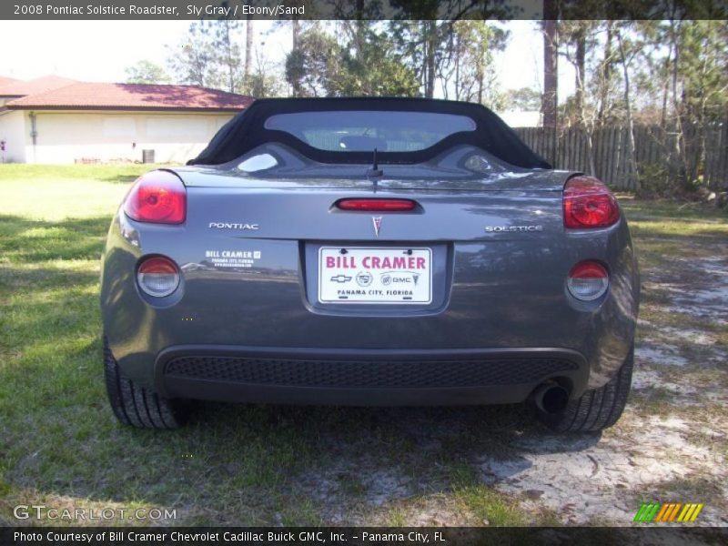 Sly Gray / Ebony/Sand 2008 Pontiac Solstice Roadster