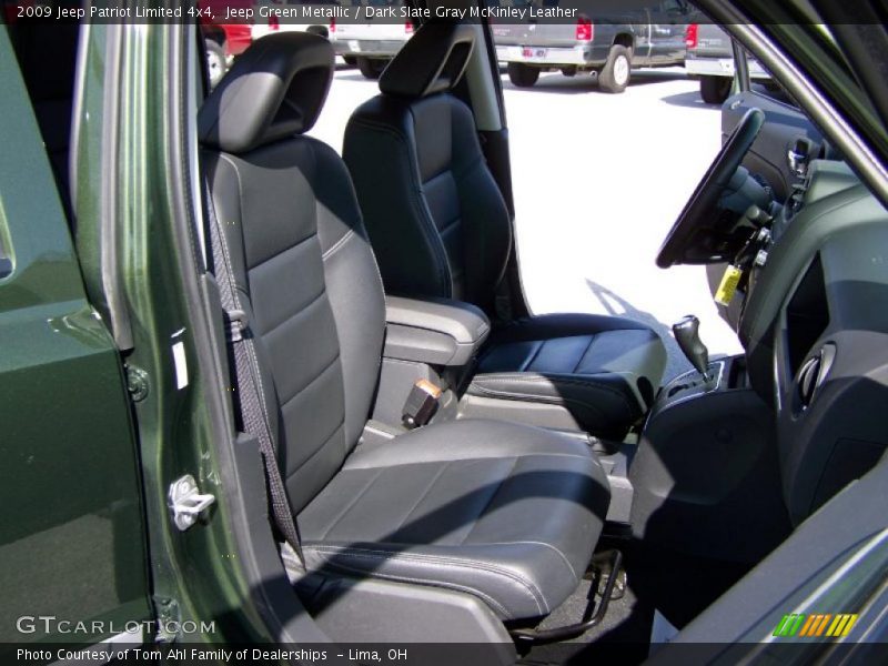 Jeep Green Metallic / Dark Slate Gray McKinley Leather 2009 Jeep Patriot Limited 4x4