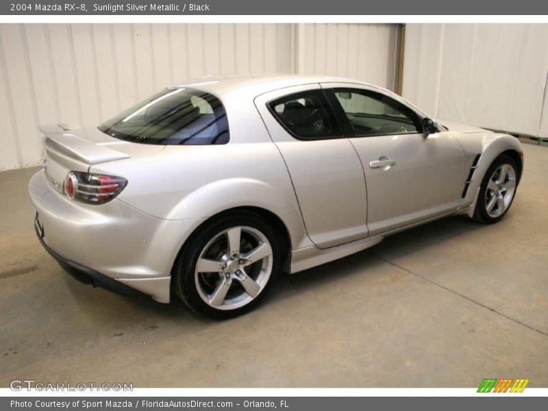 Sunlight Silver Metallic / Black 2004 Mazda RX-8