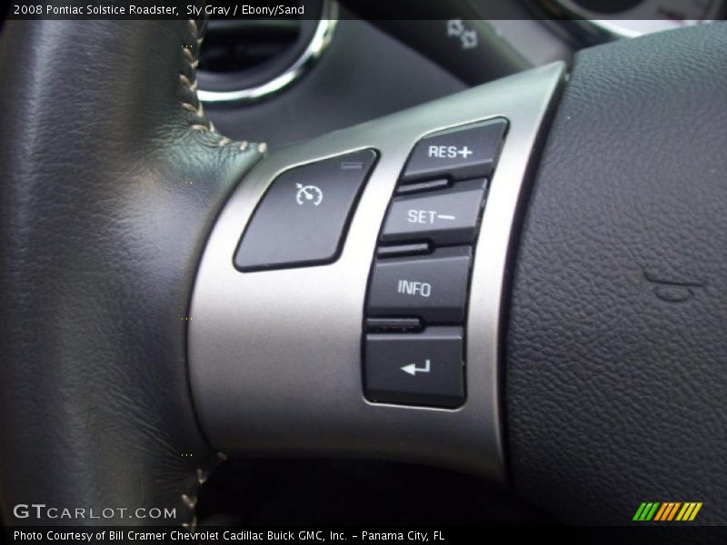 Sly Gray / Ebony/Sand 2008 Pontiac Solstice Roadster