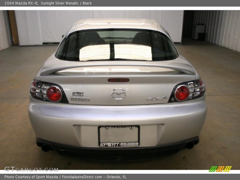 Sunlight Silver Metallic / Black 2004 Mazda RX-8