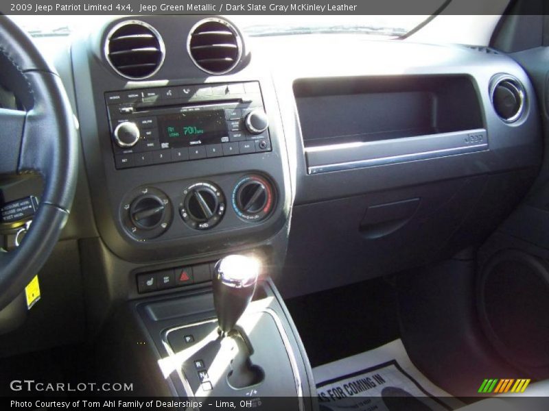 Jeep Green Metallic / Dark Slate Gray McKinley Leather 2009 Jeep Patriot Limited 4x4
