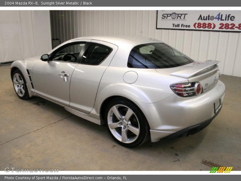 Sunlight Silver Metallic / Black 2004 Mazda RX-8