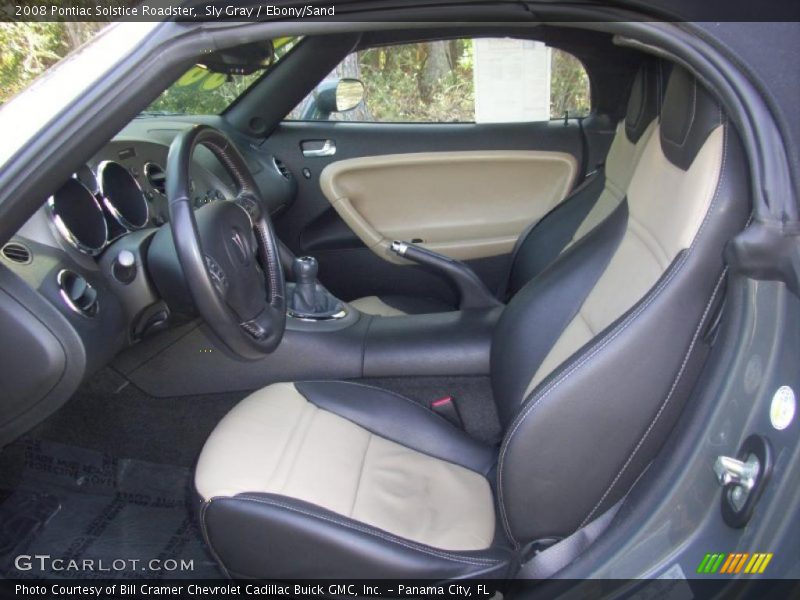 Sly Gray / Ebony/Sand 2008 Pontiac Solstice Roadster