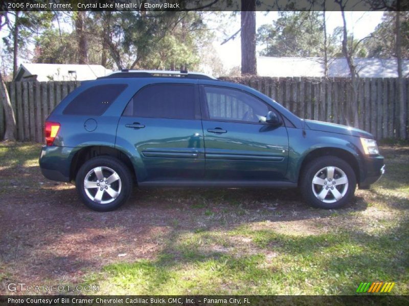 Crystal Lake Metallic / Ebony Black 2006 Pontiac Torrent