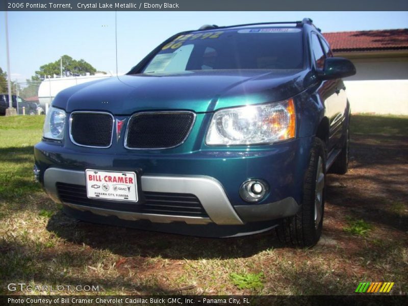 Crystal Lake Metallic / Ebony Black 2006 Pontiac Torrent