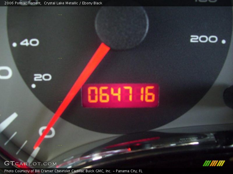 Crystal Lake Metallic / Ebony Black 2006 Pontiac Torrent