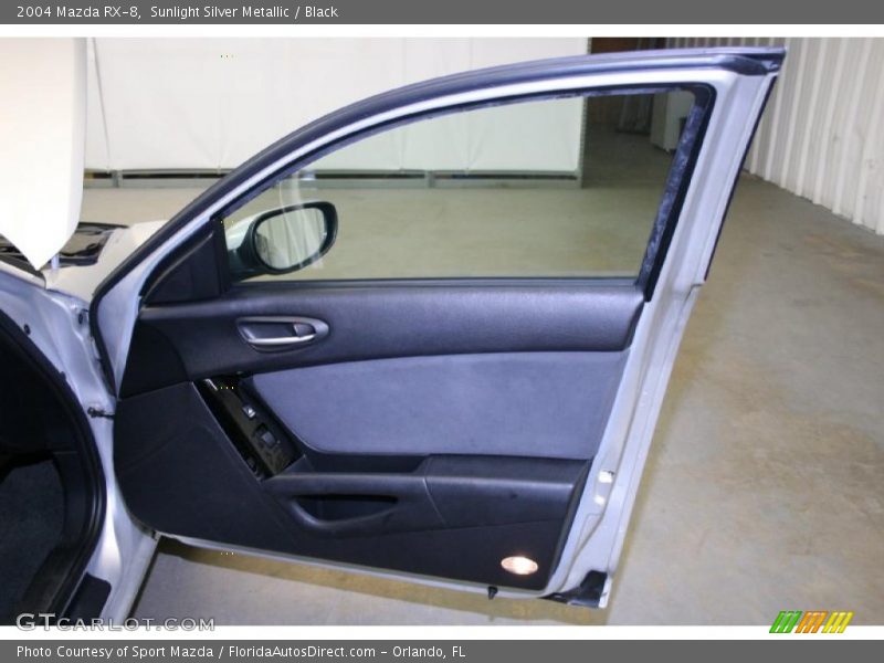 Sunlight Silver Metallic / Black 2004 Mazda RX-8