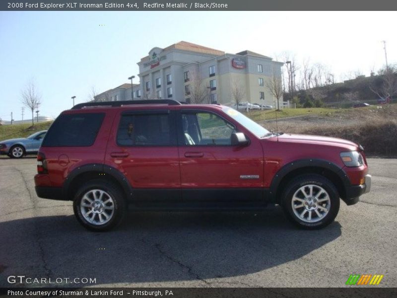 Redfire Metallic / Black/Stone 2008 Ford Explorer XLT Ironman Edition 4x4