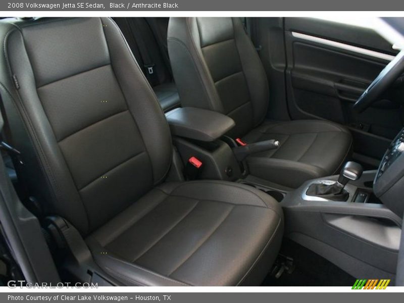 Black / Anthracite Black 2008 Volkswagen Jetta SE Sedan