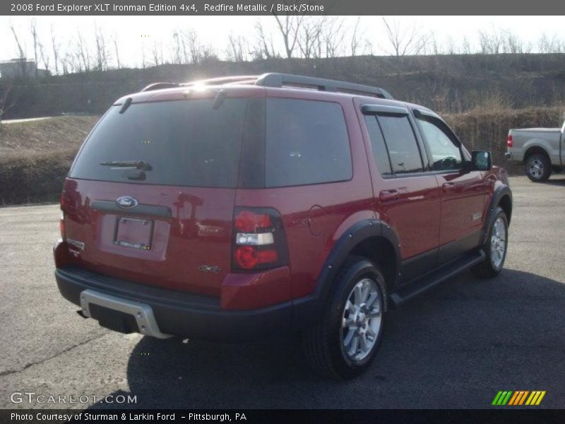 Redfire Metallic / Black/Stone 2008 Ford Explorer XLT Ironman Edition 4x4