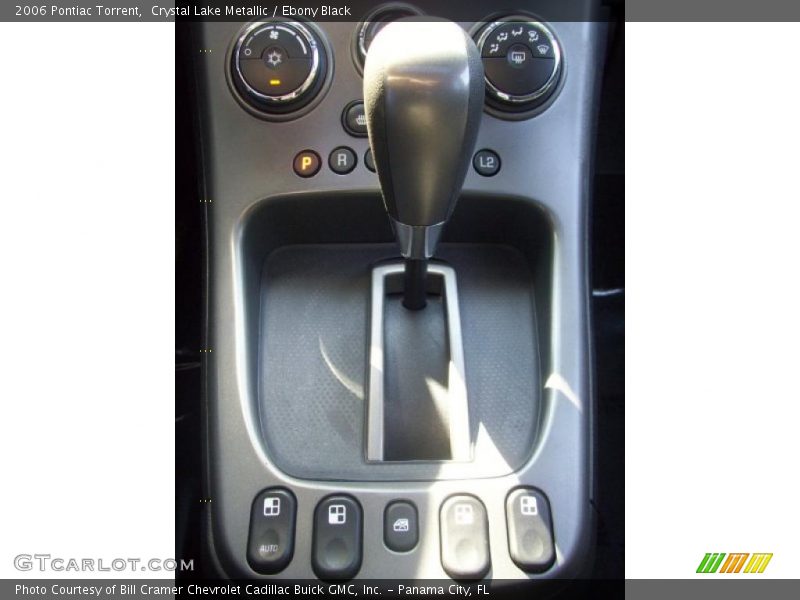 Crystal Lake Metallic / Ebony Black 2006 Pontiac Torrent