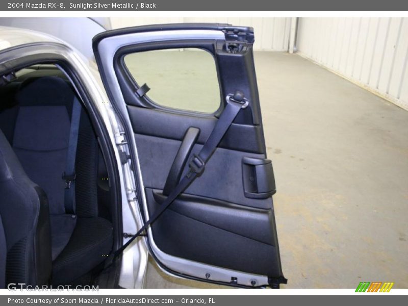 Sunlight Silver Metallic / Black 2004 Mazda RX-8