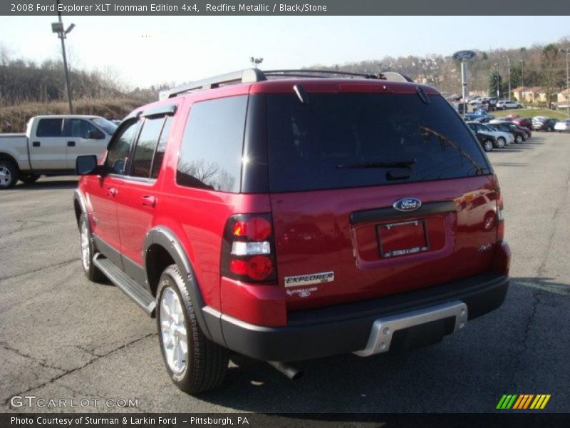 Redfire Metallic / Black/Stone 2008 Ford Explorer XLT Ironman Edition 4x4