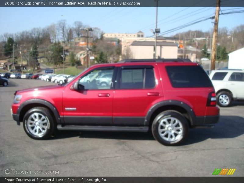 Redfire Metallic / Black/Stone 2008 Ford Explorer XLT Ironman Edition 4x4