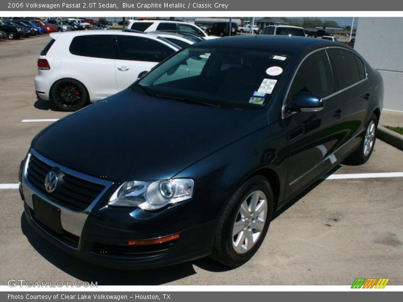 Blue Graphite Metallic / Classic Grey 2006 Volkswagen Passat 2.0T Sedan