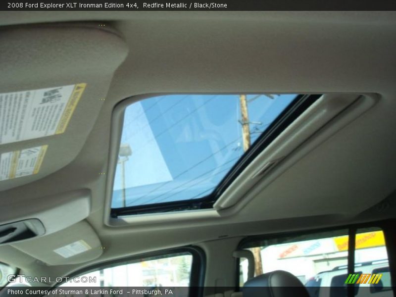 Redfire Metallic / Black/Stone 2008 Ford Explorer XLT Ironman Edition 4x4