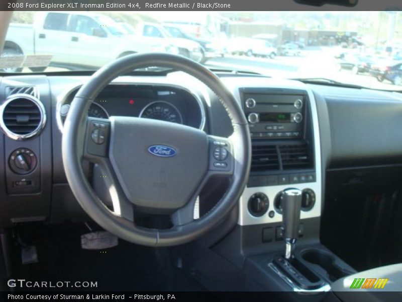 Redfire Metallic / Black/Stone 2008 Ford Explorer XLT Ironman Edition 4x4